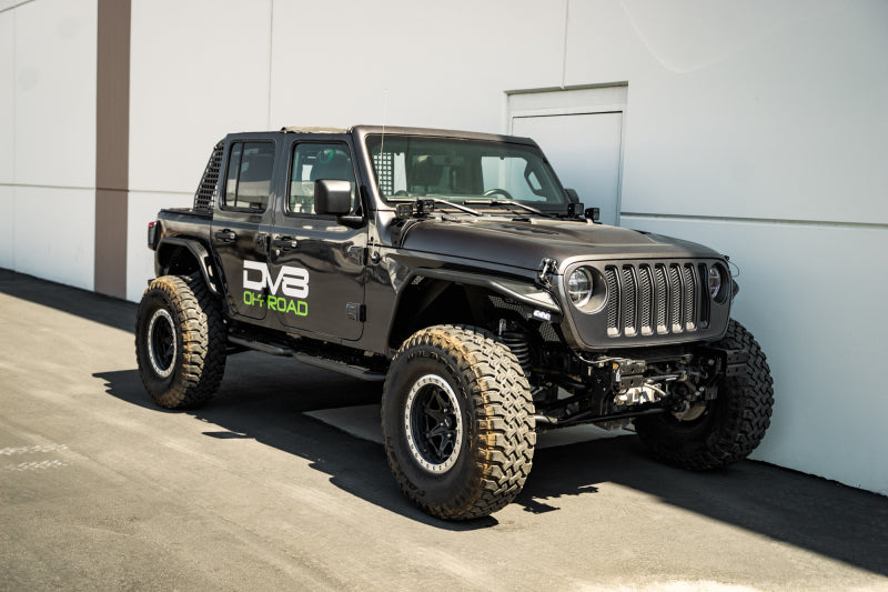 DV8 Offroad SRJL-08 18-23 Jeep Wrangler JL 4 Door Body/Pinch Weld Mounted Step
