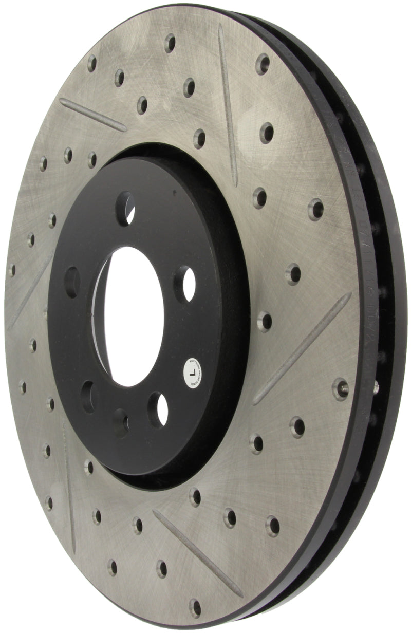 Stoptech 127.33059L StopTech Slotted & Drilled Sport Brake Rotor
