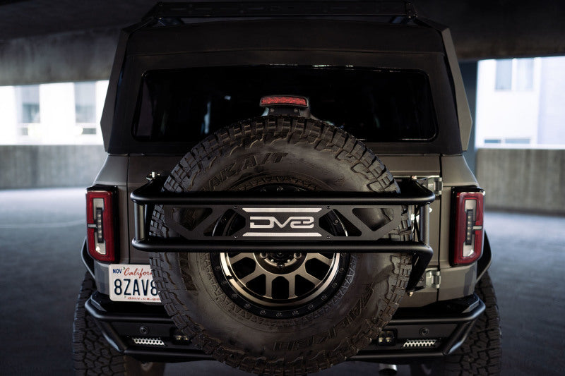 DV8 Offroad TCBR-01 21-23 Ford Bronco Spare Tire Guard & Accessory Mount