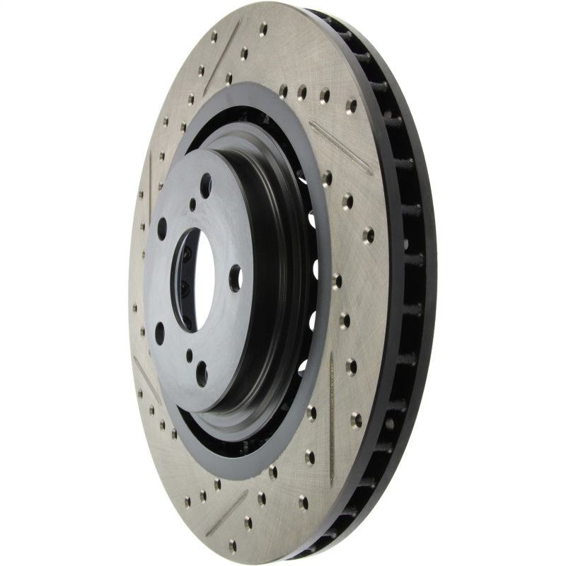 Stoptech 127.44158R StopTech Sport Drilled & Slotted Rotor - Front Right