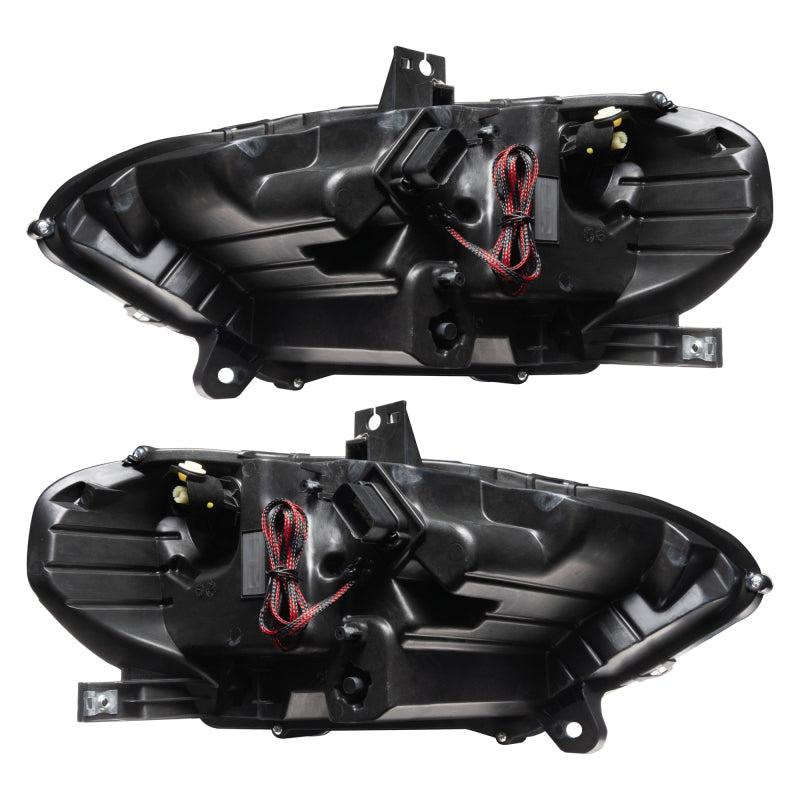ORACLE Lighting 8204-332 Oracle Lighting 18-23 Ford Mustang Dynamic ColorSHIFT LED Headlights - Black Series SEE WARRANTY