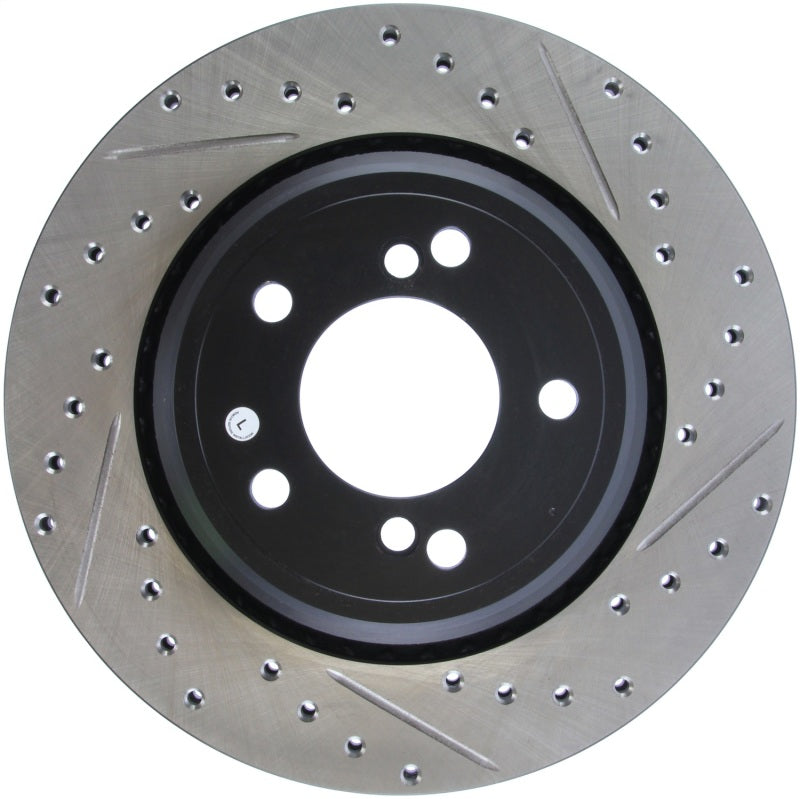 Stoptech 127.34054L StopTech 00-03 BMW M5 (E39) Slotted & Drilled Left Rear Rotor
