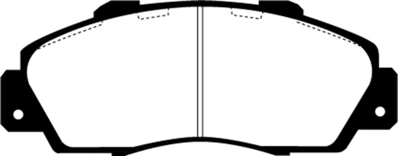 EBC DP4872R 97 Acura CL 3.0 Yellowstuff Front Brake Pads