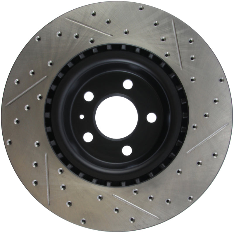 Stoptech 127.33138R StopTech Slotted & Drilled Sport Brake Rotor