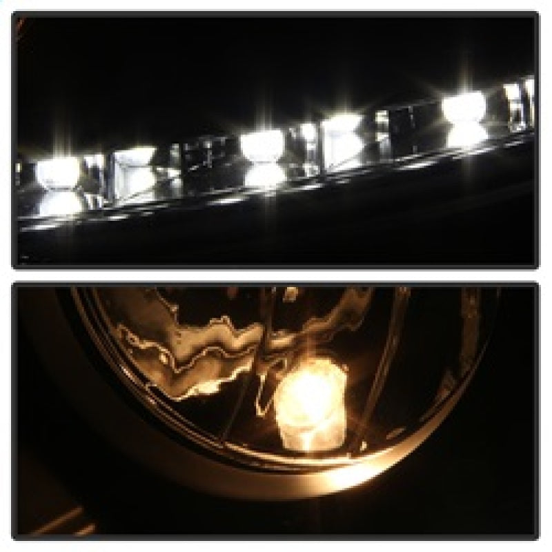 SPYDER 5017529 Spyder Volkswagen GTI 06-09/Jetta 06-09 Xenon/HID Model Only - DRL Black PRO-YD-VG06-HID-DRL-BK