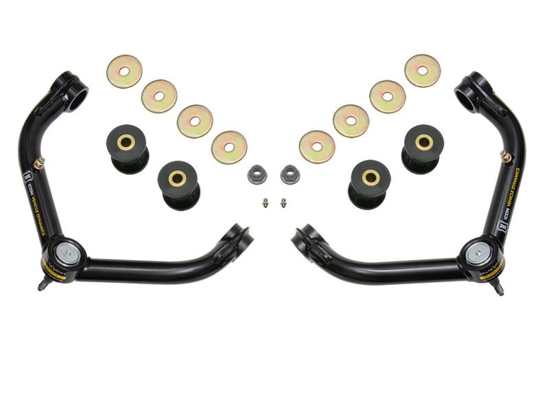 ICON 78550DJ 01-10 GM HD Tubular Upper Control Arm Delta Joint Kit