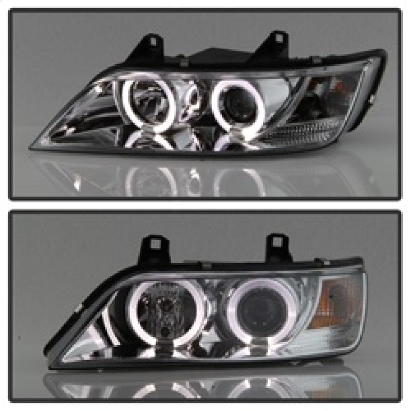 SPYDER 5009098 Spyder BMW Z3 96-02 Projector Headlights LED Halo Chrome High H1 Low H1 PRO-YD-BMWZ396-HL-C