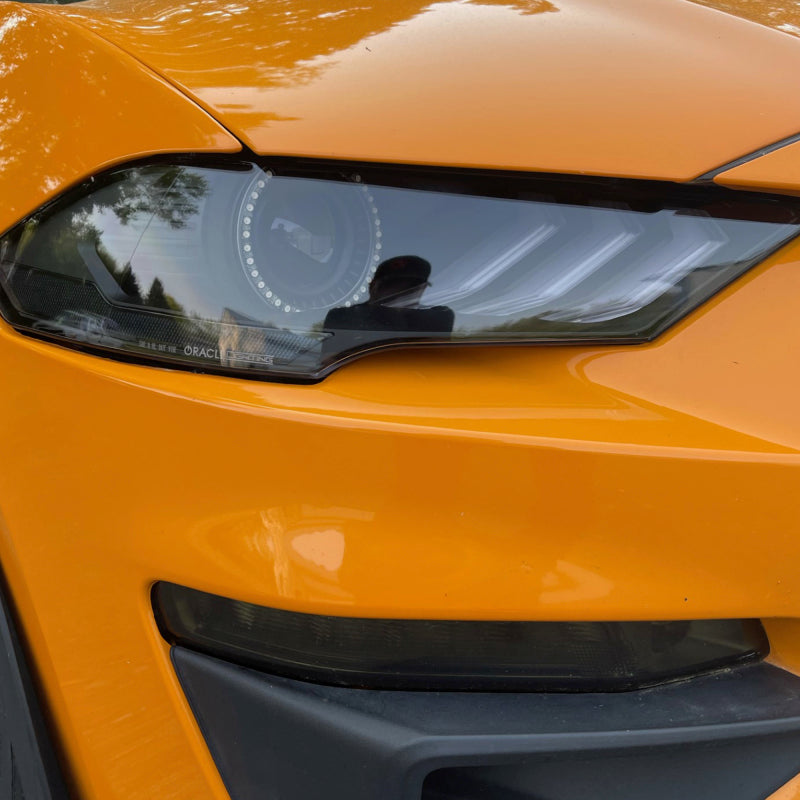 ORACLE Lighting 8204-332 Oracle Lighting 18-23 Ford Mustang Dynamic ColorSHIFT LED Headlights - Black Series SEE WARRANTY