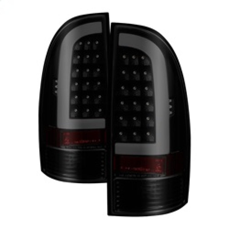 SPYDER 9038556 xTune 05-15 Toyota Tacoma (Excl LED Tail Lights) LED Tail Lights - Blk Smk (ALT-ON-TT05-LBLED-BSM)