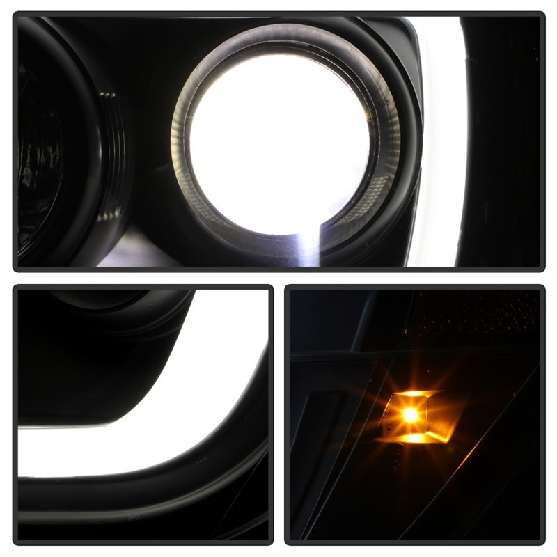 SPYDER 5088185 Spyder Toyota Tacoma 05-11 V2 High-Power LED Headlights - Black PRO-YD-TT05PL-BK