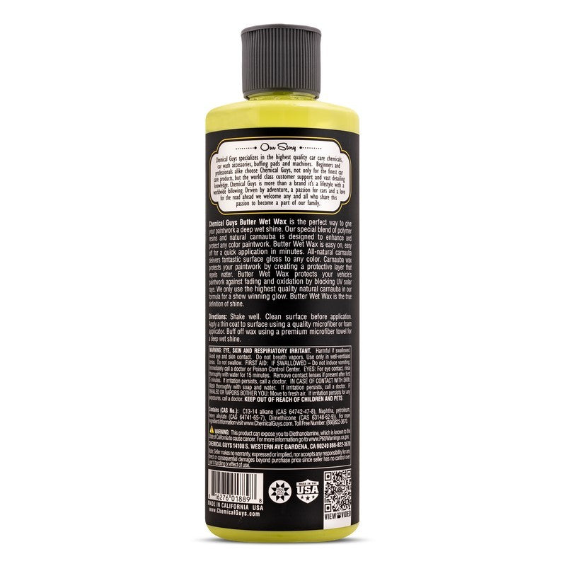 Chemical Guys WAC_201_16 Butter Wet Wax - 16oz