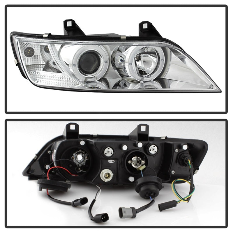 SPYDER 5009098 Spyder BMW Z3 96-02 Projector Headlights LED Halo Chrome High H1 Low H1 PRO-YD-BMWZ396-HL-C