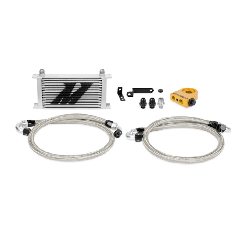 Mishimoto MMOC-STI-08T 08-14 WRX/STi Thermostatic Oil Cooler Kit - Silver