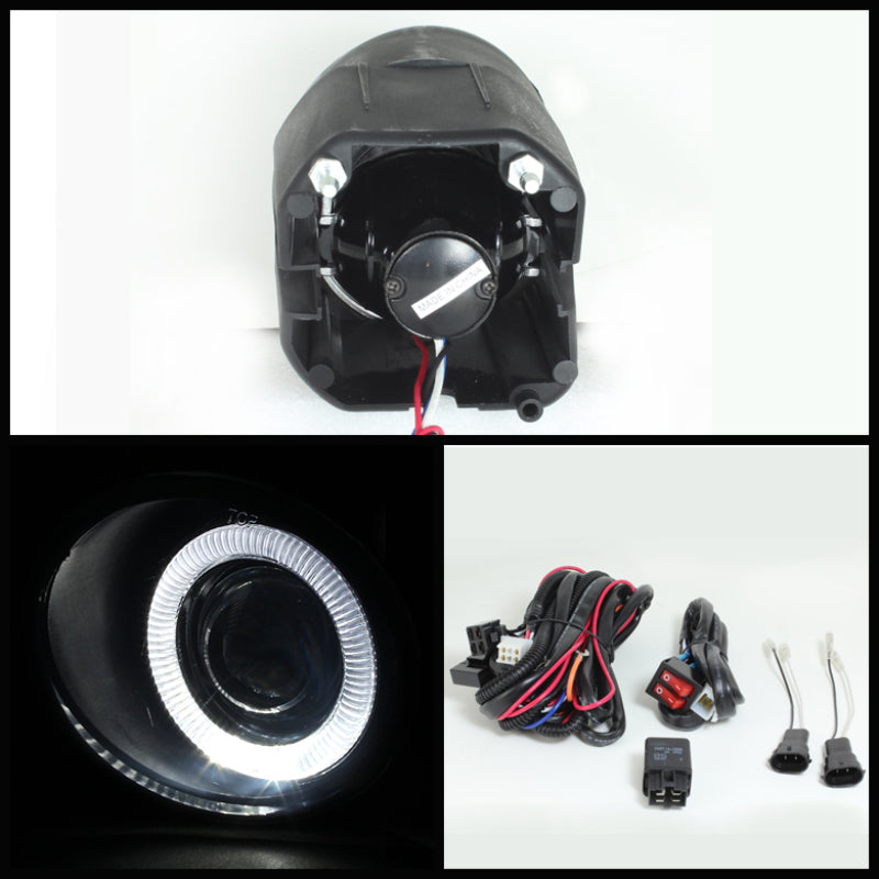 SPYDER 5070463 Spyder Nissan Maxima 00-01/Frontier 01-04 Projector Fog Lights w/swch Smke FL-P-NM00-HL-SM