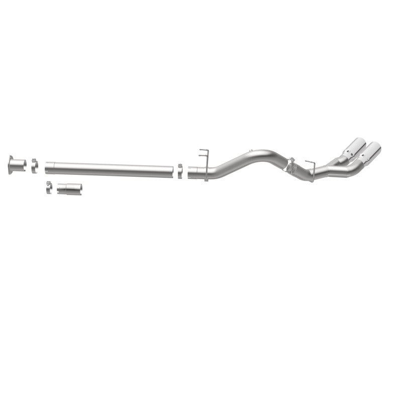 Magnaflow 17873 MagnaFlow 08-17 Ford F-250/F-350/F-450 4.6L/6.7 DPF-Back SS 4in Dual Single Passenger Side Rear Exit