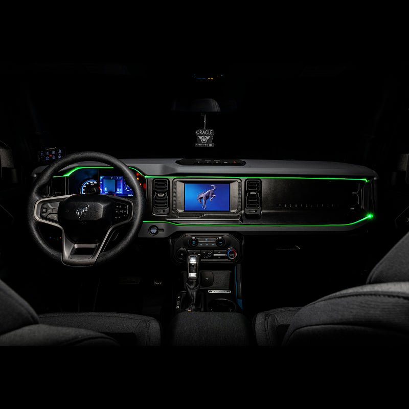 ORACLE Lighting 4237-333 Oracle Lighting Ford Bronco ColorSHIFT Fiber Optic LED Interior Kit SEE WARRANTY