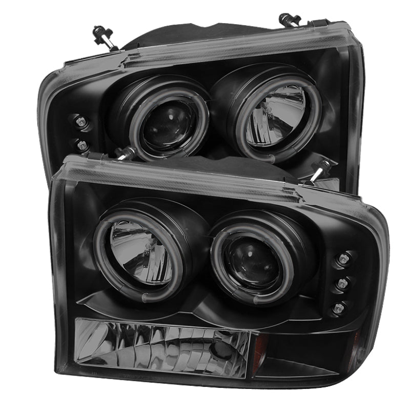 SPYDER 5010360 Spyder Ford F250 Super Duty 99-04 Projector Version 2 LED Halo LED Chrm PRO-YD-FF25099-1P-G2-C