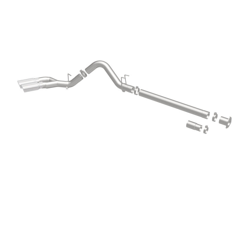 Magnaflow 17873 MagnaFlow 08-17 Ford F-250/F-350/F-450 4.6L/6.7 DPF-Back SS 4in Dual Single Passenger Side Rear Exit