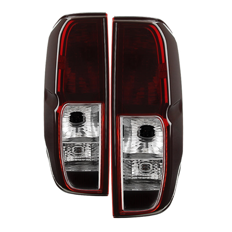 SPYDER 9033742 Xtune Nissan Frontier 05-13 OEM Style Tail Lights Red Smoked ALT-JH-NF05-OE-RSM