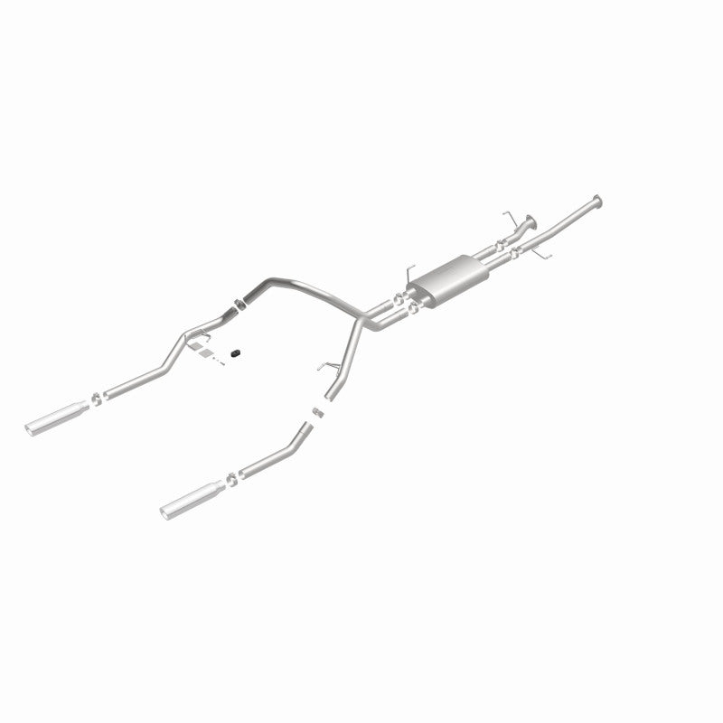Magnaflow 15305 MagnaFlow 14 Toyota Tundra V8 4.6L/5.7L Stainless Cat Back Exhaust Dual Split Rear Exit