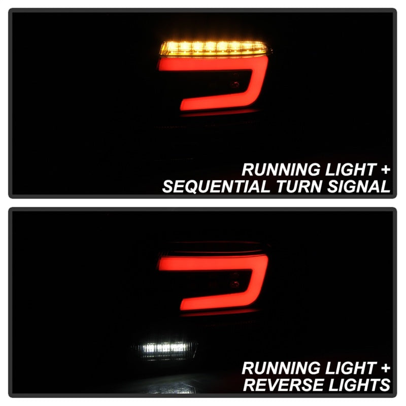 SPYDER 5087980 Spyder 08-11 Subaru Impreza WRX 4DR LED Tail Lights - Black Smoke ALT-YD-SI084D-LED-BSM