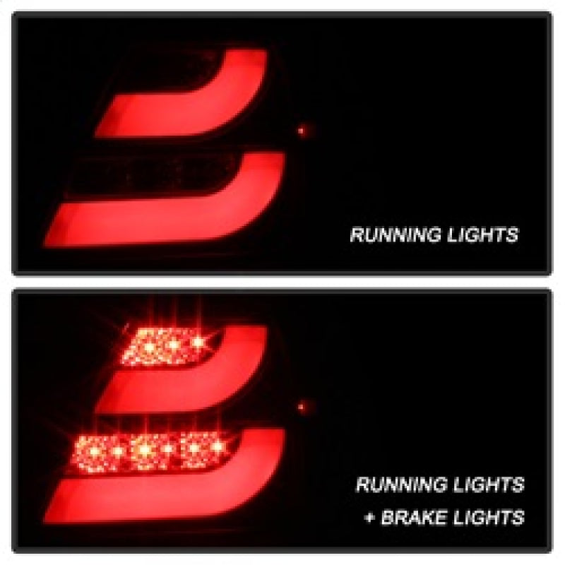 SPYDER 5075581 Spyder Pontiac Grand Prix 04-08 Light Bar LED Tail Light Black ALT-YD-PGP04-LED-BK