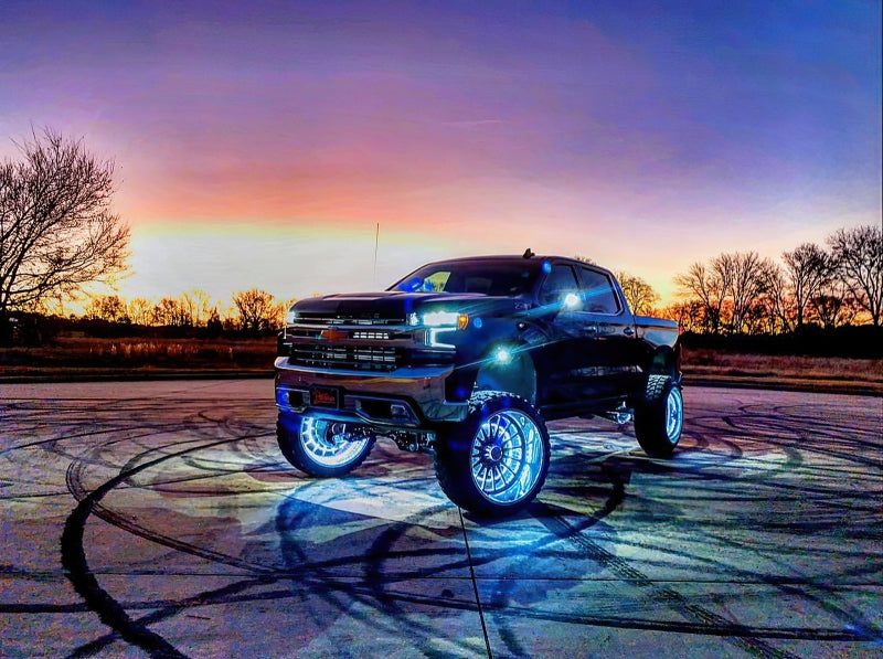 ORACLE Lighting 4215-334 Oracle LED Illuminated Wheel Rings - ColorSHIFT No Remote - ColorSHIFT No Remote SEE WARRANTY