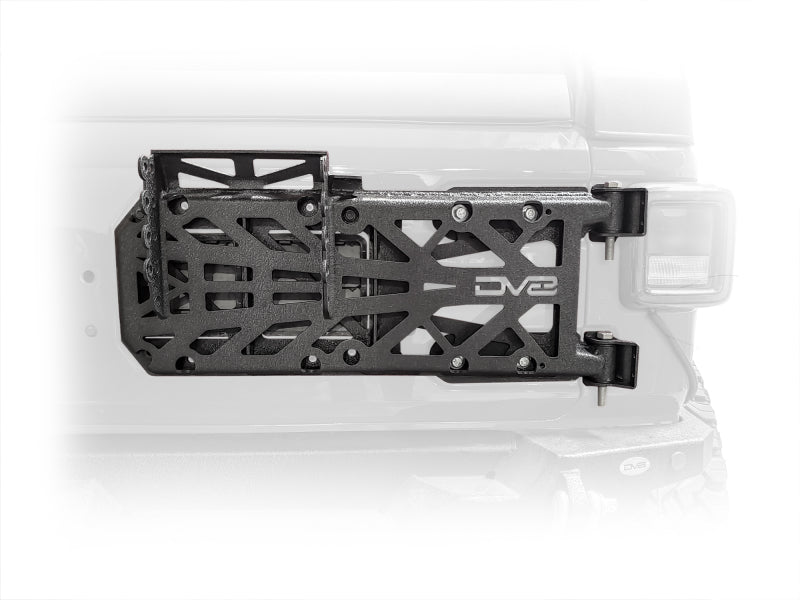 DV8 Offroad TCJL-03 2018+ Jeep Wrangler Tire Carrier