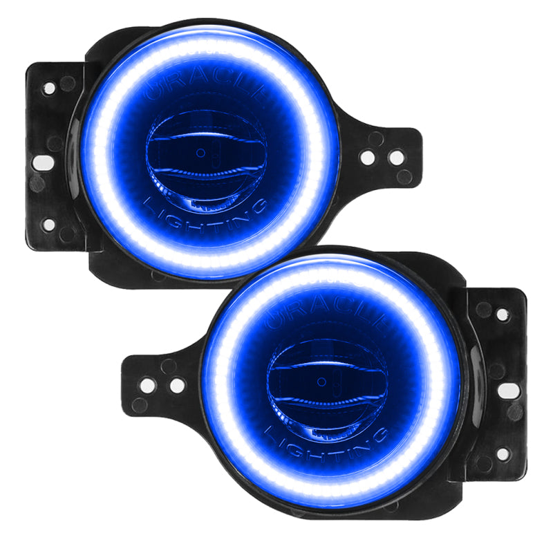 ORACLE Lighting 5847-334 Oracle Jeep Wrangler JL/JT Sport High Performance W LED Fog Lights - w/o Controller SEE WARRANTY