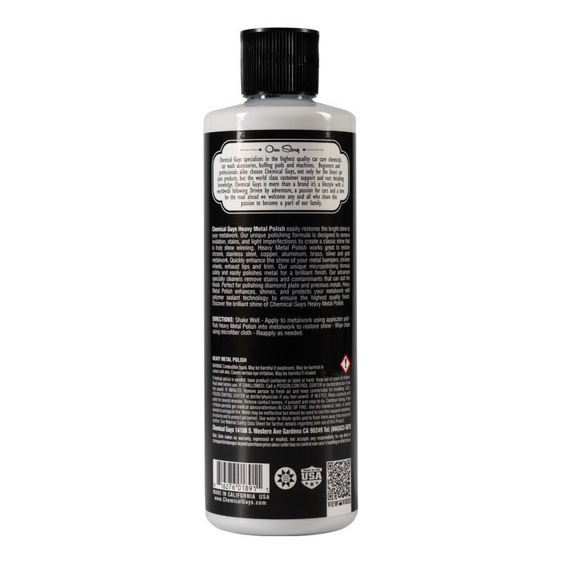 Chemical Guys SPI_402_16 Heavy Metal Polish - 16oz