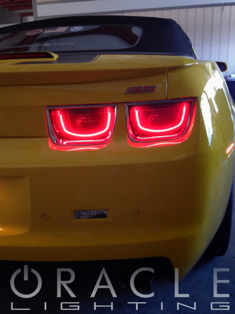 ORACLE Lighting 2534-003 Oracle Chevy Camaro 10-13 Afterburner 2.0 Tail Light Halo Kit - Red SEE WARRANTY