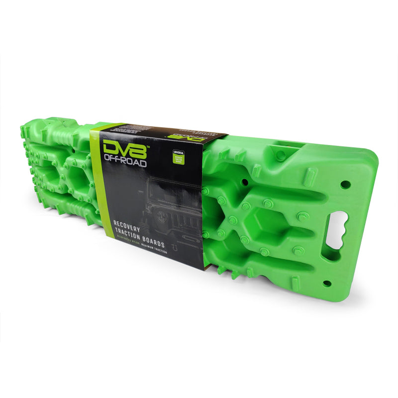 DV8 Offroad RTB1-01GN Recovery Traction Boards w/ Carry Bag - Green