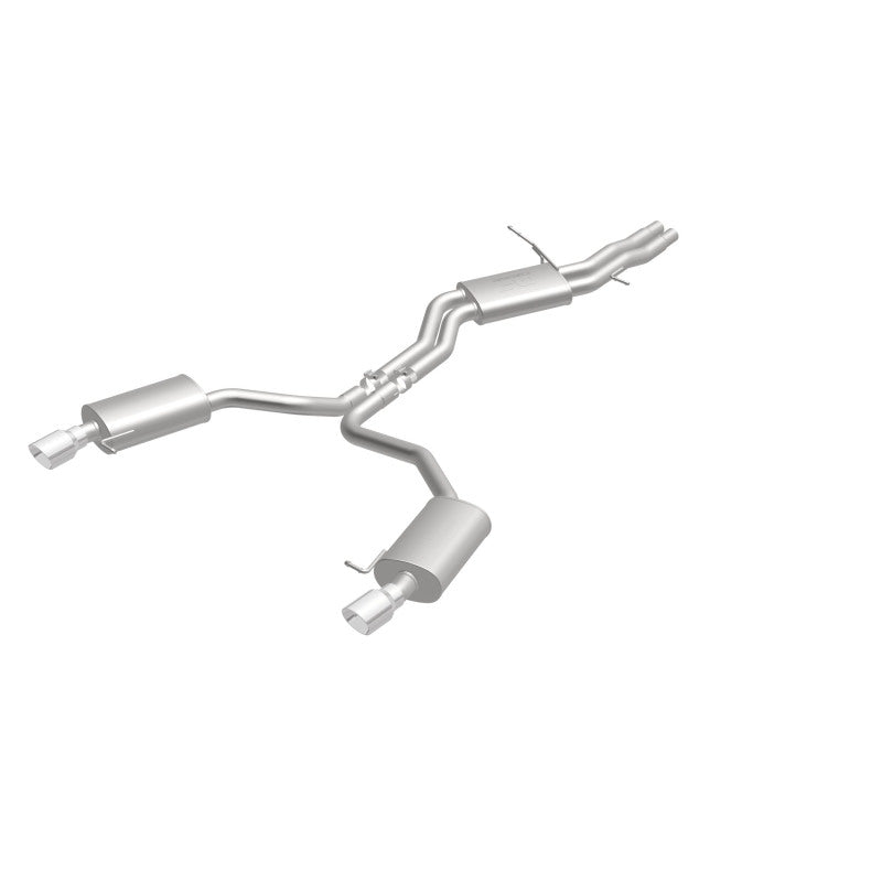 Magnaflow 19159 MagnaFlow Sys C/B 12-15 Audi A6 / A7 3.0L V6 SS 2.5in Dual Split Rear Ext 4in Tips