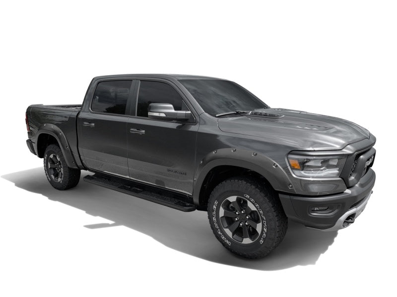 Bushwacker 50054-02 19-22 Dodge RAM 1500 Pocket Style Rear Flares 2pc - Black