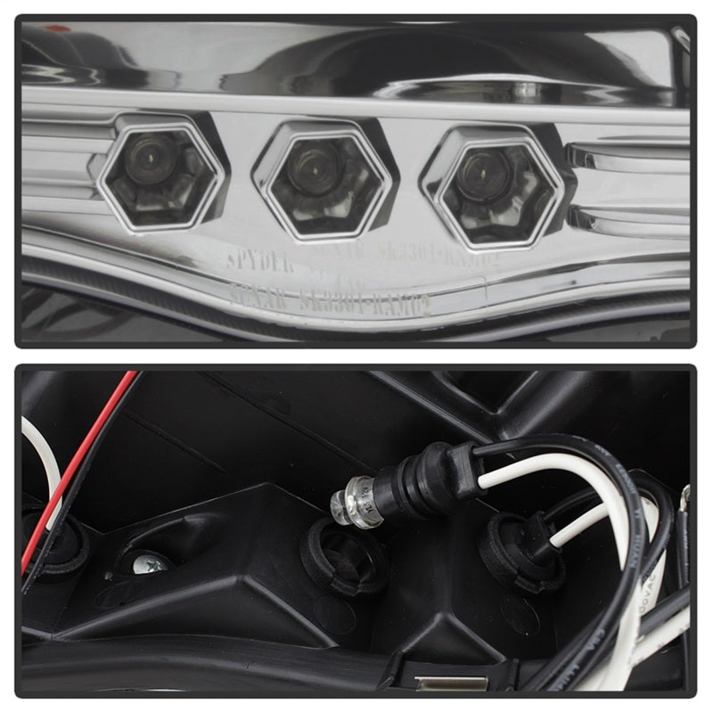SPYDER 5009982 Spyder Dodge RAM 1500 02-05/RAM 2500 03-05 Projector Headlights LED Halo LED Chrm PRO-YD-DR02-HL-C