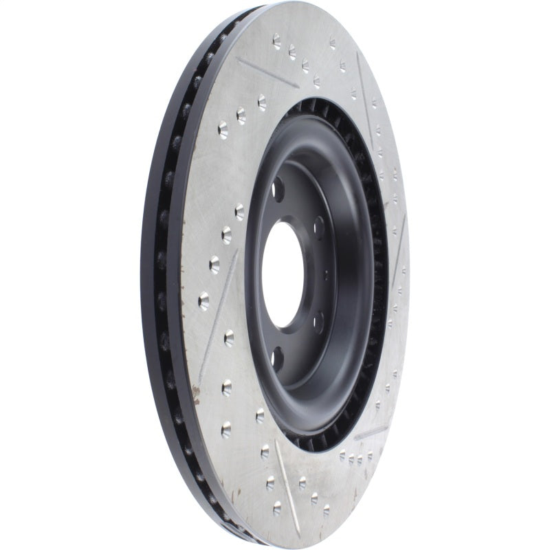 Stoptech 127.33137R StopTech Slotted & Drilled Sport Brake Rotor