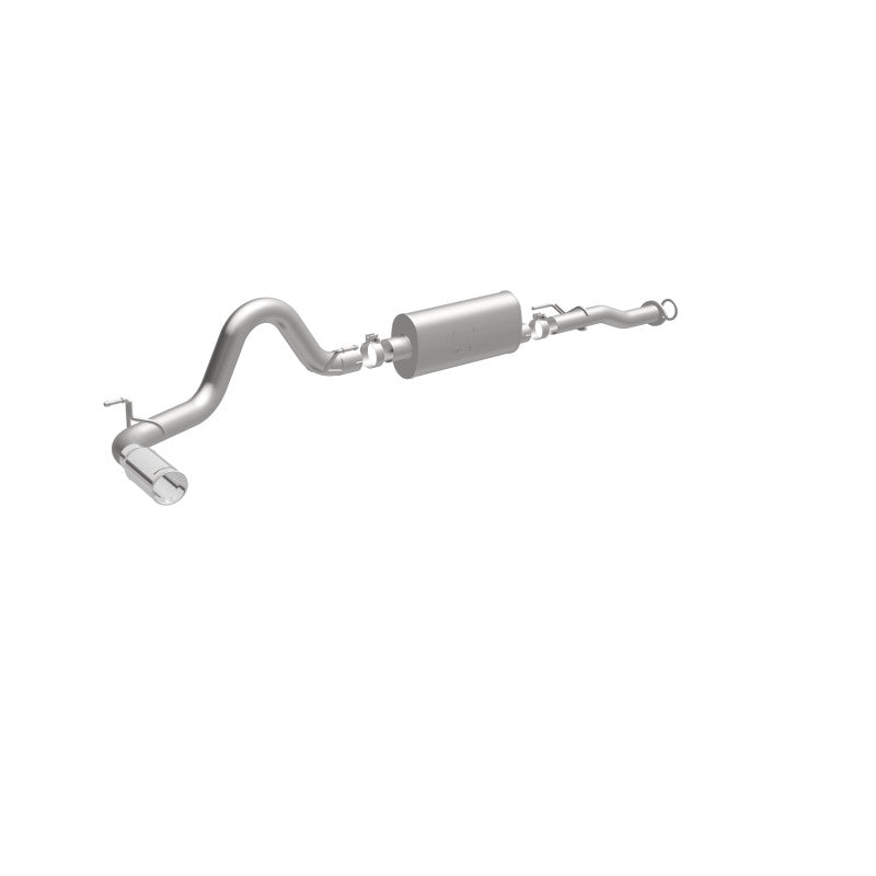 Magnaflow 19291 MagnaFlow Cat-Back 2016 Toyota Tacoma 3.5L V6 SS 3in Single Pass Side Exit Rear 4in Tip