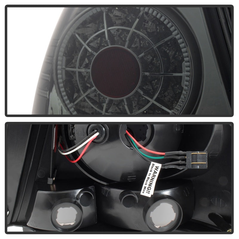 SPYDER 5085054 Spyder 01-03 Lexus IS300 LED Tail Lights w/Inner Trunk Lights - Smoke (ALT-YD-LIS300-LED-SET-SM)