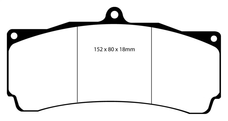 EBC DP5006NDX Brakes Bluestuff Street and Track Day Brake Pads