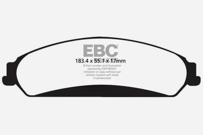 EBC DP42139R 11+ Chrysler 300C 5.7 Yellowstuff Front Brake Pads