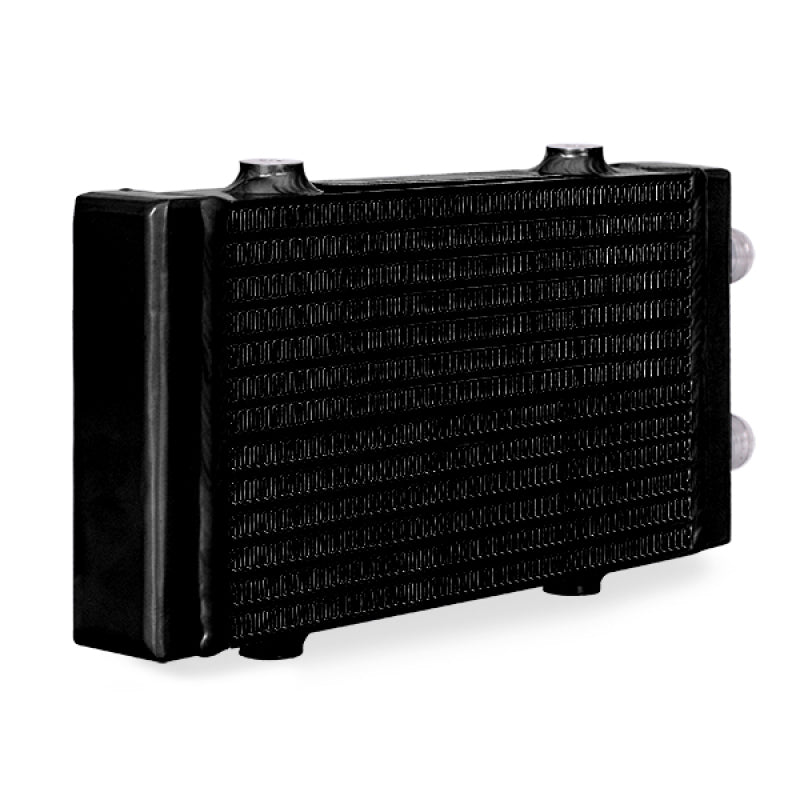 Mishimoto MMOC-DP-SBK Universal Small Bar and Plate Dual Pass Black Oil Cooler