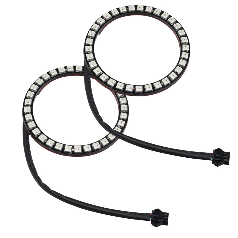 ORACLE Lighting 1335-332 Oracle 15-17 Ford Mustang V6/GT/Shelby Dynamic DRL w/ Halo Kit - ColorSHIFT - Dynamic SEE WARRANTY
