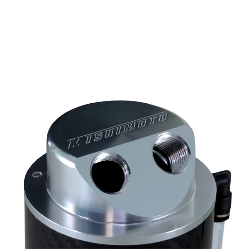 Mishimoto MMOCC-CF Carbon Fiber Oil Catch Can 10mm Fittings