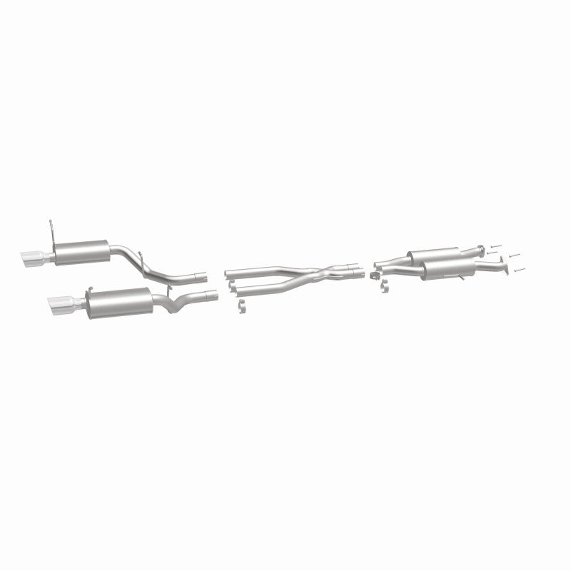Magnaflow 15068 MagnaFlow 11-12 Dodge Durango V8 5.7L Dual Split Rear Exit Stainless Cat Back Performance Exhaust
