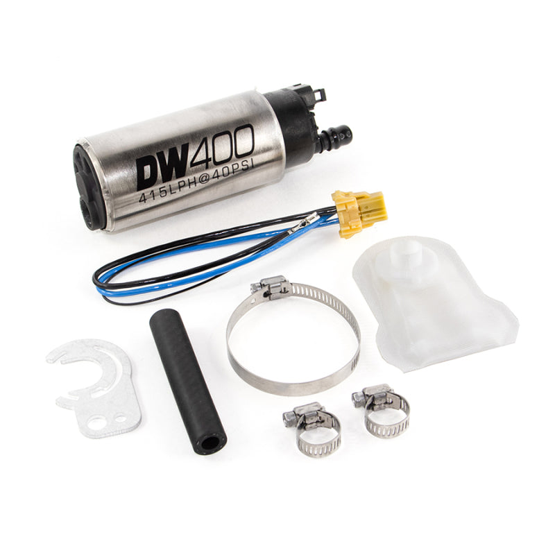 DeatschWerks 9-401-1042 415LPH DW400 In-Tank Fuel Pump w/ 9-1042 Install Kit 89-93 Mazda MX-5/Miata