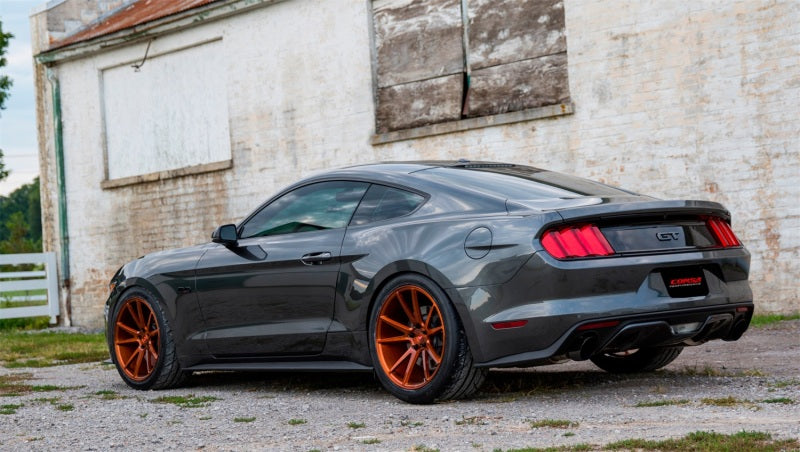 CORSA Performance 14329BLK Corsa 2015-2017 Ford Mustang GT 5.0 3in Axle Back Exhaust Black Dual Tips (Touring)