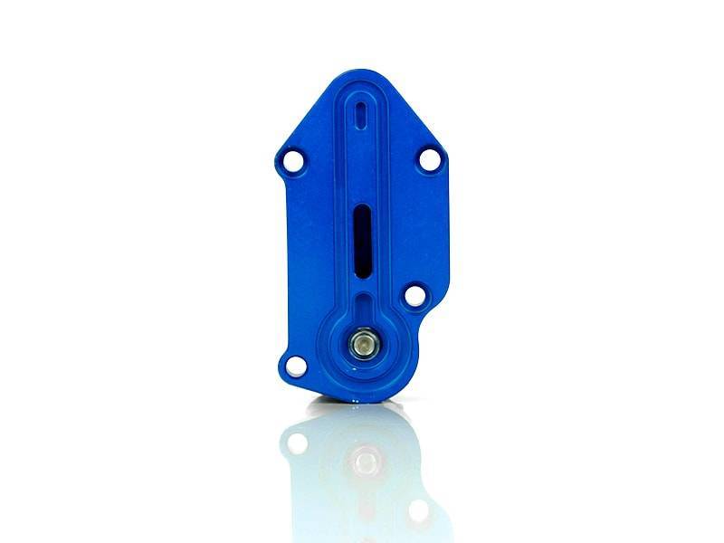 Sinister Diesel SD-FUELBLK-6.0-ADJ 03-07 Ford Powerstroke 6.0L Blue Spring Kit with Adjustable Billet Spring Housing