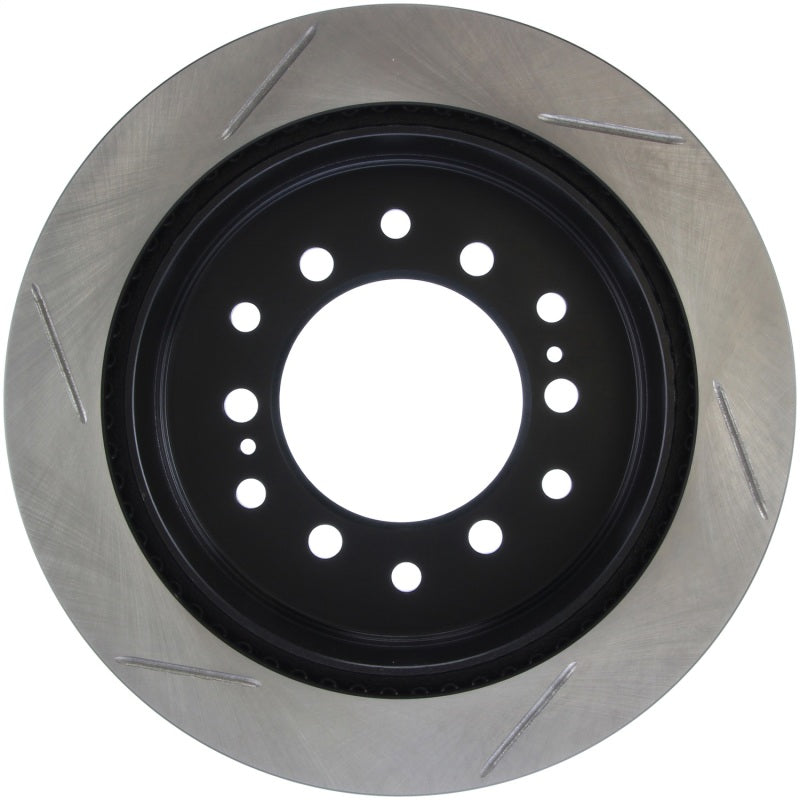 Stoptech 126.44128SL StopTech Power Slot 01-07 Toyota Sequoia/03-09 4 Runner / 03-09 Lexus GX470 Slotted Left Rear Rotor