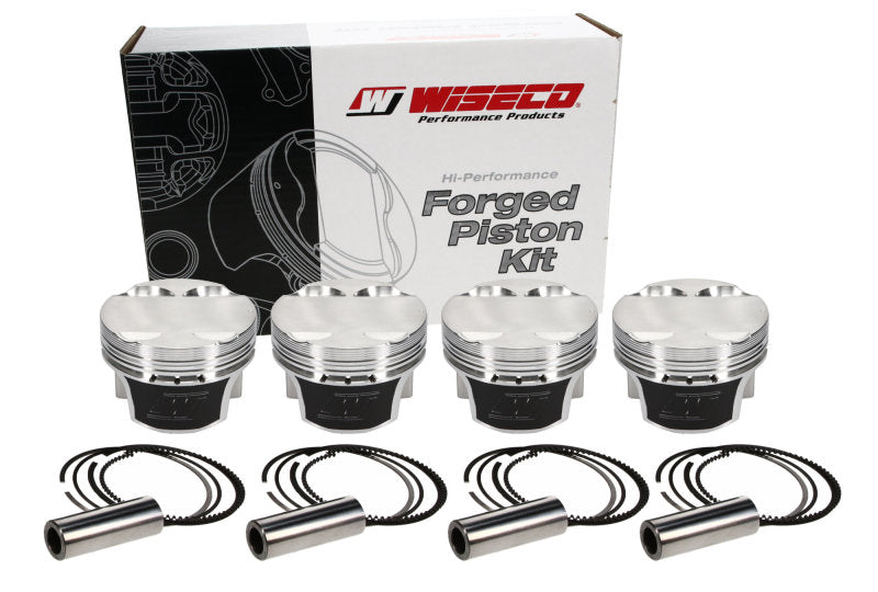 Wiseco K651M865 Hyundai 4B11-T 2008+ Spherical Dish Piston Shelf Stock Kit