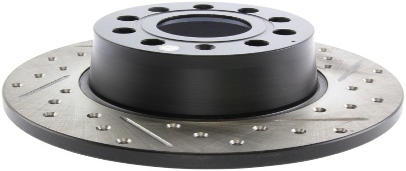 Stoptech 127.33131L StopTech Slotted & Drilled Sport Brake Rotor